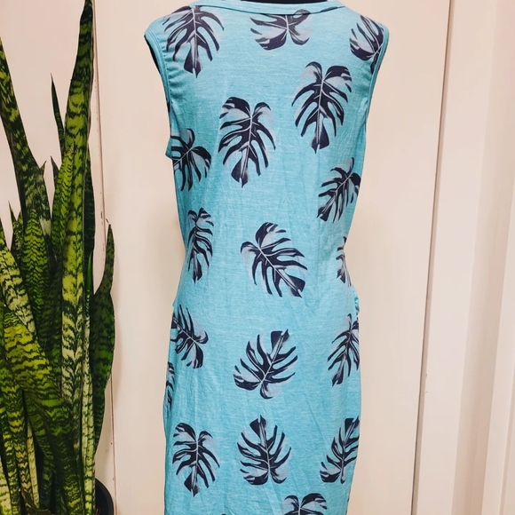 Crop top palm midi dress size xl - Picture 3 of 4